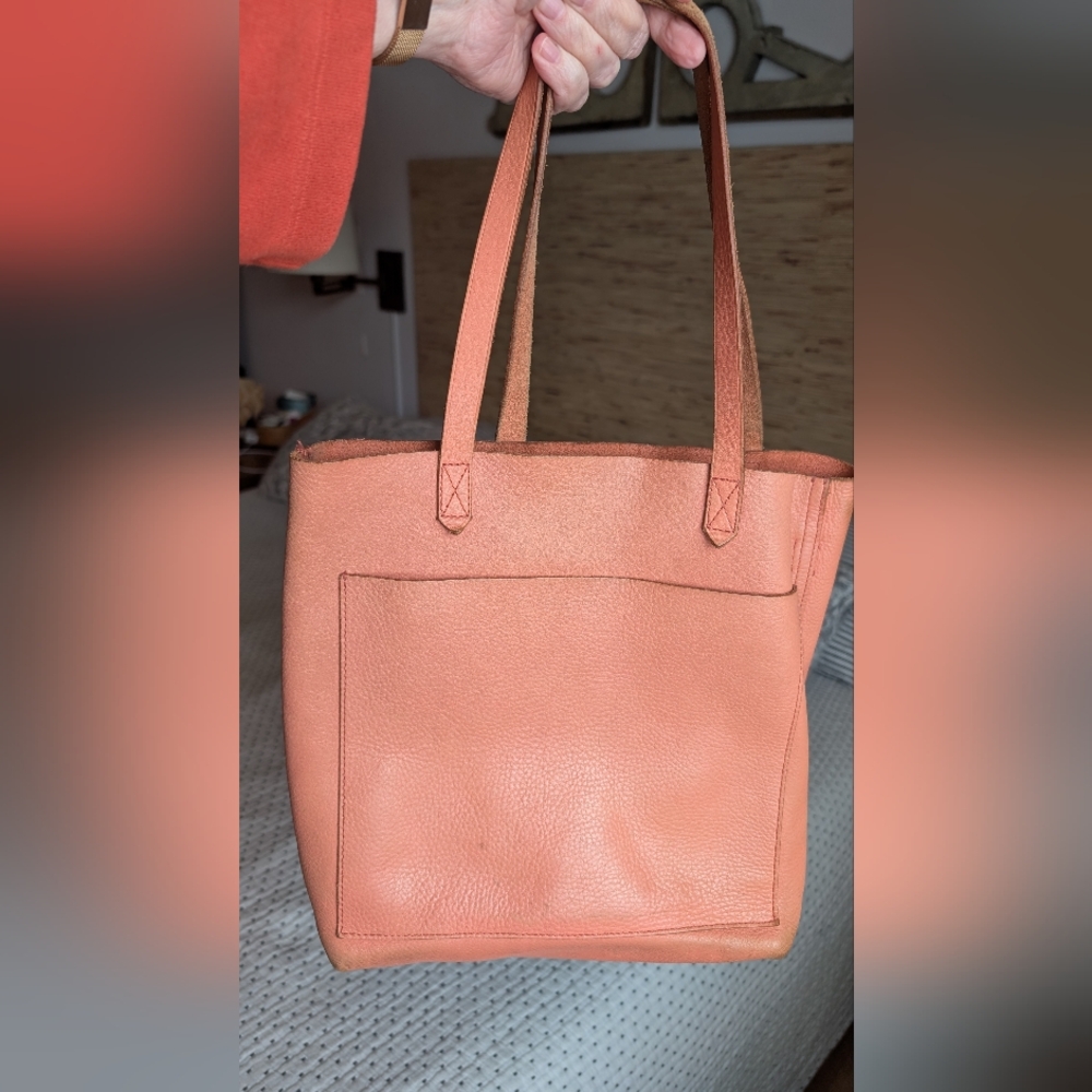 Madewell Medium Transport Tote, blush-peach